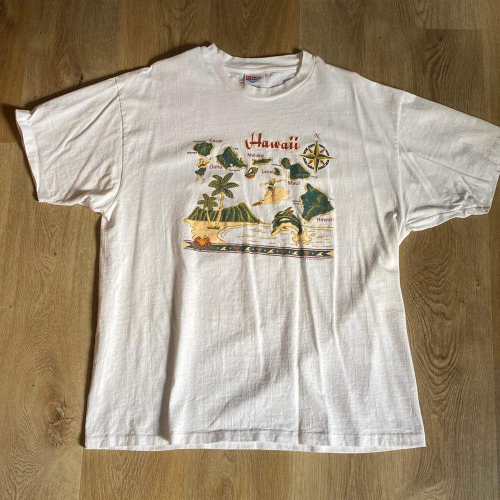 Vintage Hawaii T Shirt // Hanes